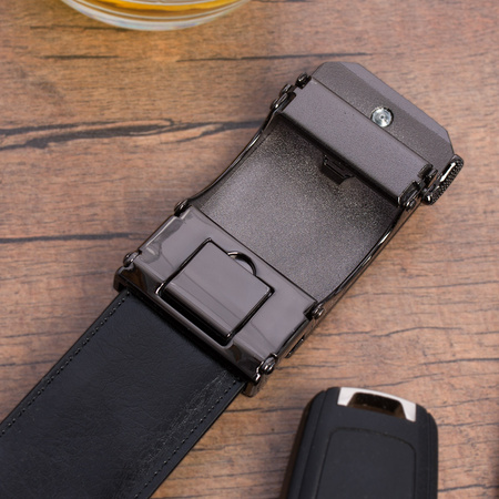 PASEK DO SPODNI AP 01-013 BLACK - PAKIET 5 SZTUK