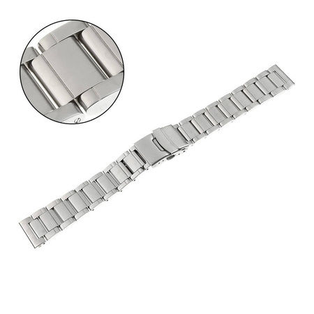 BRANSOLETA - SOLID - MB 10 - 31 - SREBRNY - 18mm