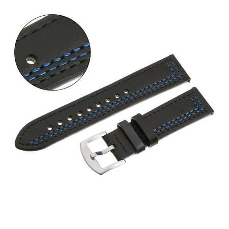 PACIFIC W73 - 1.16 - CZARNY / NIEBIESKA NIĆ - 20MM