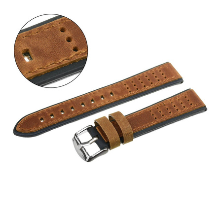 PACIFIC W80 - 3.5 - JASNY BRĄZ / GRANATOWY - 22MM