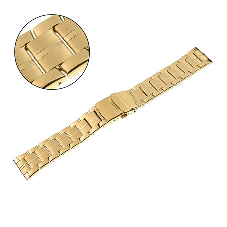 BRANSOLETA - SEMI SOLID - MB 73 - 30 - ZŁOTY - 20mm