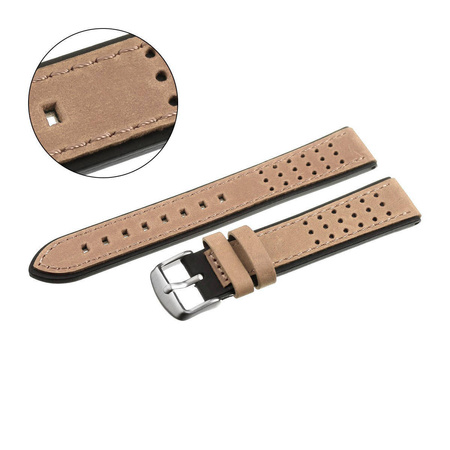 PACIFIC W80 - 17.1 - BEŻOWY / CZARNY - 22MM