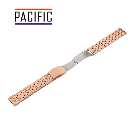 BRANSOLETA - SEMI SOLID - MB 74 - 33 - RÓŻOWY ZŁOTY - 20mm