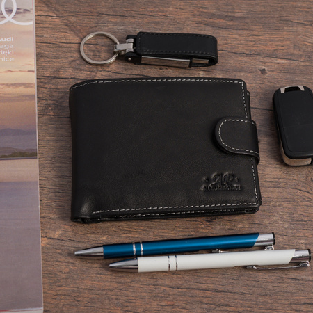 PORTFEL AP 98-143 BLACK 2 / WHITE