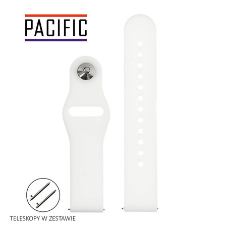 PASEK U21 - 22 - BIAŁY - 22mm