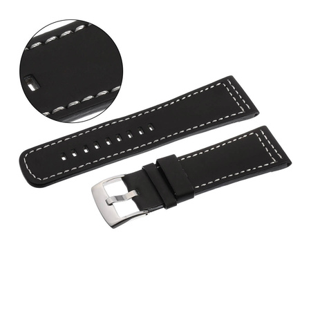 PACIFIC W108 - 1.22 - CZARNY / BIAŁA NIĆ - 28mm