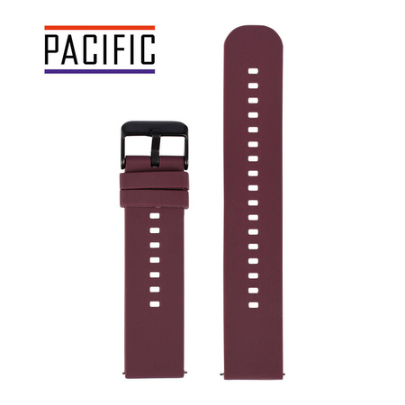 PASEK U27 - 18/BL - FIOLETOWY / CZARNY - 20mm