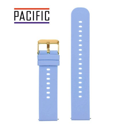 PASEK U27 - 24/G - JASNY FIOLET / ZŁOTY - 18mm