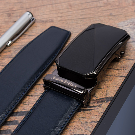 PASEK DO SPODNI AP 01-013 BLUE - PAKIET 5 SZTUK