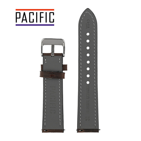 PACIFIC W43 - 2 - CIEMNY BRĄZ - 22MM