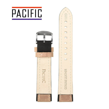 PACIFIC W80 - 17.1 - BEŻOWY / CZARNY - 22MM