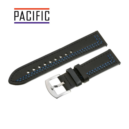 PACIFIC W73 - 1.16 - CZARNY / NIEBIESKA NIĆ - 20MM