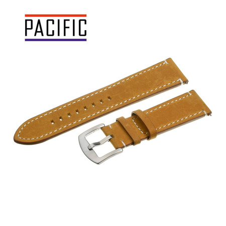 PACIFIC W72 - 3.22 - JASNY BRĄZ / BIAŁA NIĆ - 24MM