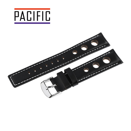 PACIFIC W115 - 2.22 - CIEMNY BRĄZ / BIAŁA NIĆ - 22MM