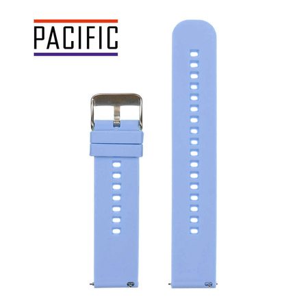 PASEK U27 - 24/SL - JASNY FIOLETOWY / SREBRNY - 18mm