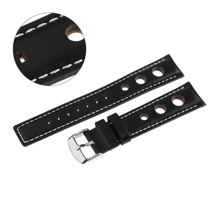 PACIFIC W115 - 2.22 - CIEMNY BRĄZ / BIAŁA NIĆ - 20MM