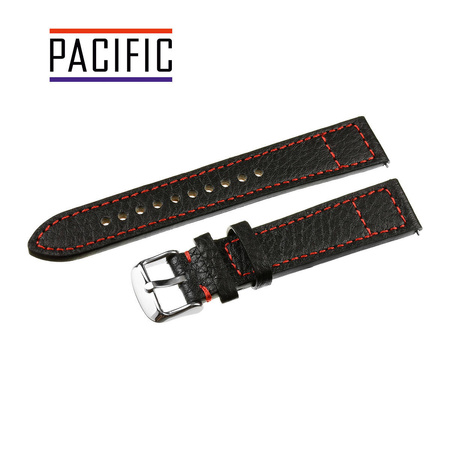 PACIFIC W109 - 1.6 - CZARNY / CZERWONA NIĆ - 24mm