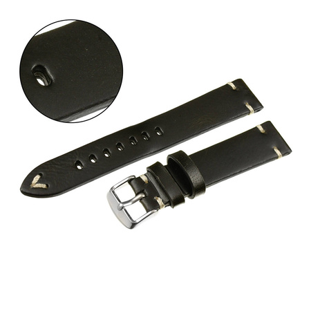 PACIFIC W18 - 27.22 - CIEMNY ZIELONY / BIAŁA NIĆ - 22MM