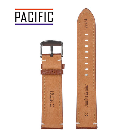 PACIFIC W124 - 3.22 - JASNY BRĄZ / BIAŁA NIĆ - 22mm