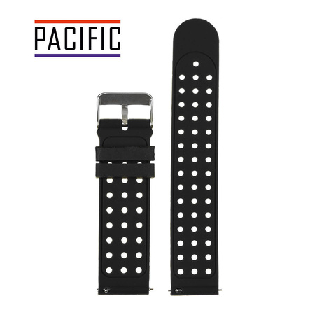 PASEK U12 - 1 - CZARNY - 22MM