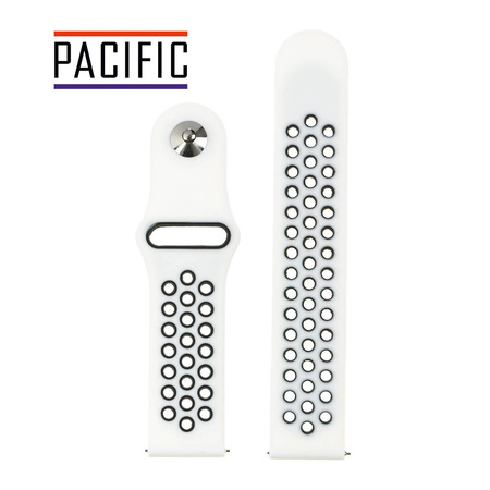 PASEK U11 - 22.1 - BIAŁY / CZARNY - 20MM