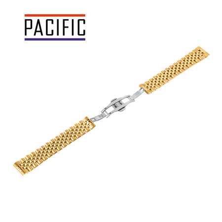 BRANSOLETA - SOLID ZAP. MOT. - MB 61 - 30 - ZŁOTY - 22mm