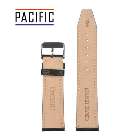 PACIFIC W26 - 1.22 - CZARNY / BIAŁA NIĆ - 20mm