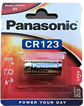 BATERIA LITOWA PANASONIC CR123