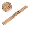 BRANSOLETA - SOLID ZAP. MOT. - MB 55 - 33 - RÓŻOWY ZŁOTY - 22mm