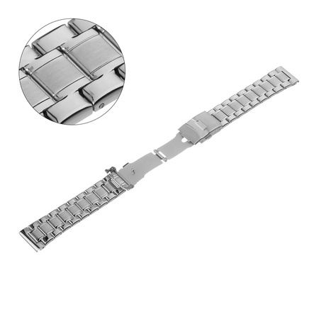 BRANSOLETA - SEMI SOLID - MB 77 - 31 - SREBRNY - 16mm