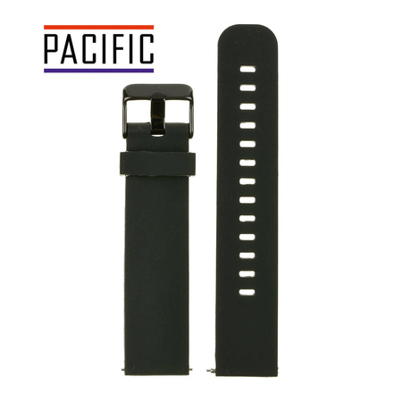 PASEK U15 - 1/B - CZARNY / CZARNY - 22MM