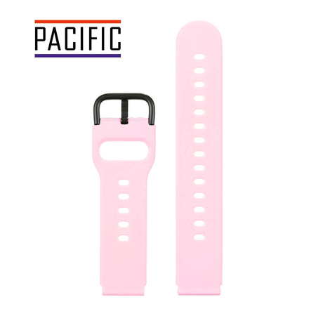 PASEK U01 - 25/B - RÓŻOWY / CZARNY - 20MM