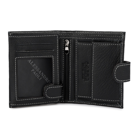 PORTFEL AP 98-121 BLACK 1 / WHITE