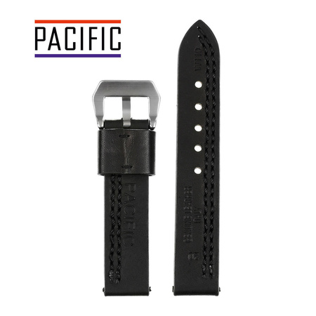 PACIFIC W119 - 1 - CZARNY / CZARNA NIĆ - 22MM