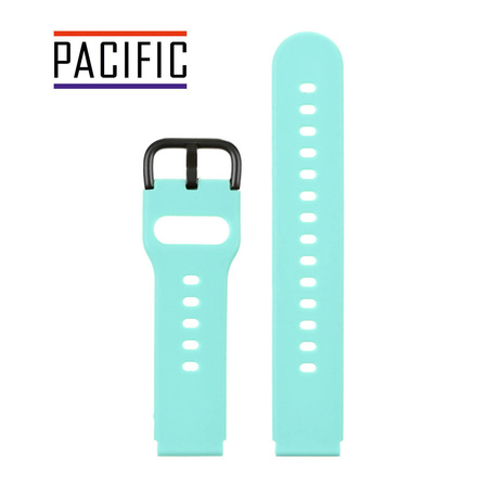 PASEK U01 - 20/B - MIĘTOWY / CZARNY - 22MM