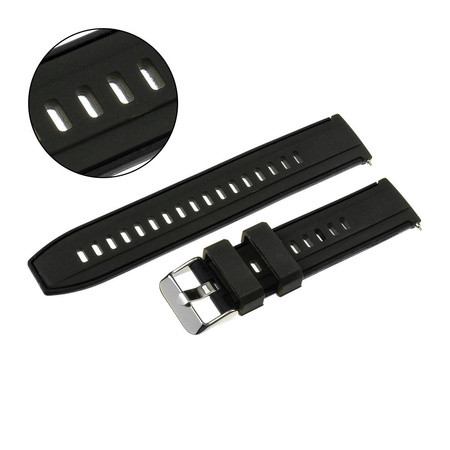 PASEK U22 - 1 - CZARNY - 20mm