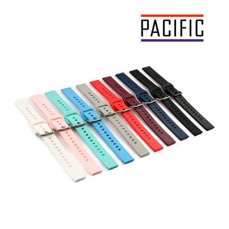 PASEK U01 - 18/B - FIOLETOWY / CZARNY - 20MM