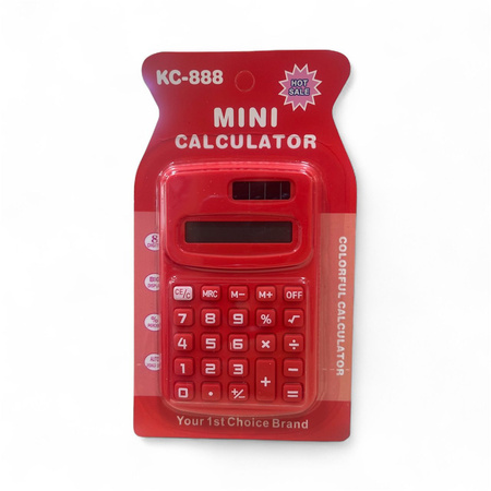  KALKULATOR KC888 CZERWONY