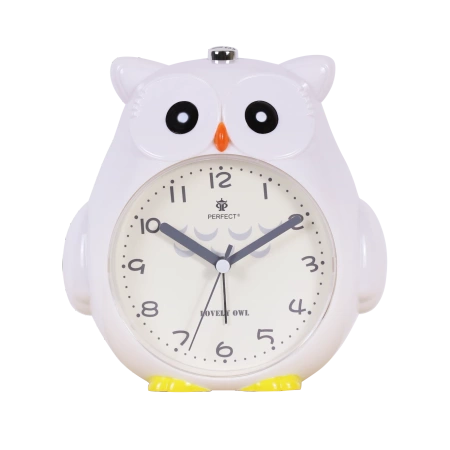 BUDZIK SOWA BB13001 BIAŁA