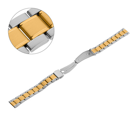 BRANSOLETA - STALOWA 316 - HQ MB 154 - 31/30 - 16MM