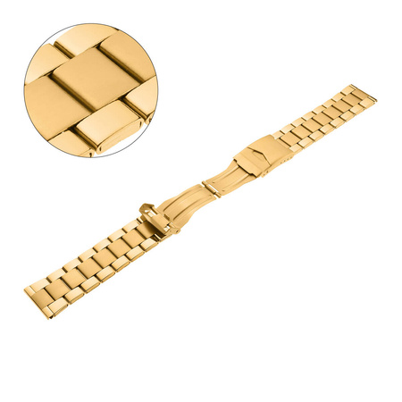 BRANSOLETA - TYTAN - MT 92 - 30 - ZŁOTY - 22mm