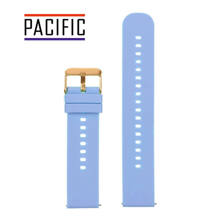 PASEK U27 - 24/RG - JASNY FIOLET / RÓŻOWE ZŁOTO - 20mm