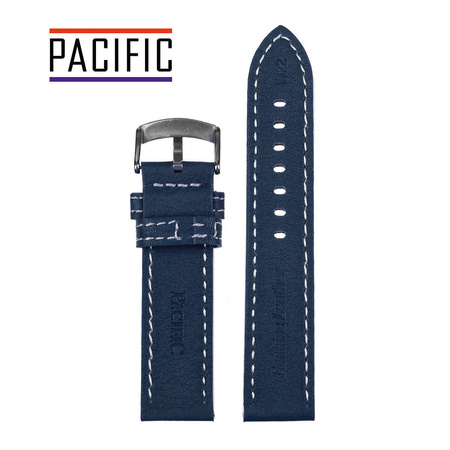PACIFIC W22 - 5.22 - GRANATOWY / BIAŁA NIĆ - 24MM