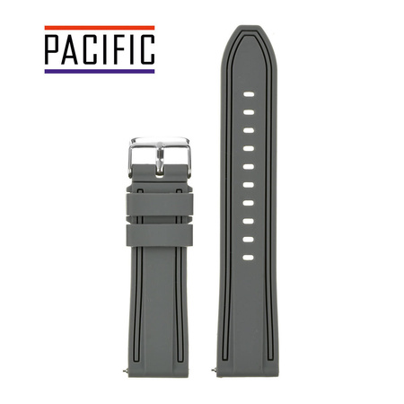 PASEK U07 - 7 - CIEMNY SZARY - 22MM