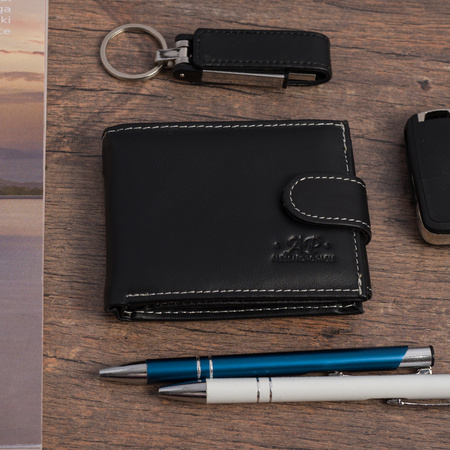 PORTFEL AP 98-102 BLACK 2 / WHITE