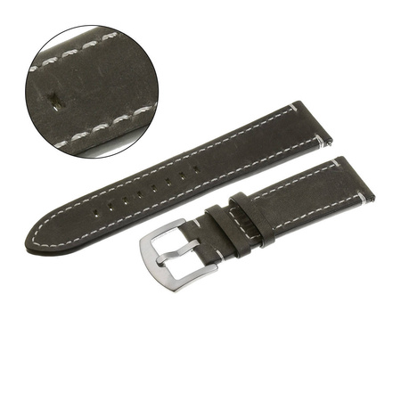 PACIFIC W72 - 7.22 - SZARY / BIAŁA NIĆ - 24MM