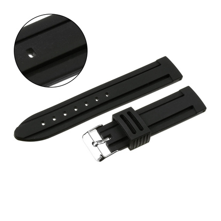 PASEK U09 - 1 - CZARNY - 20MM