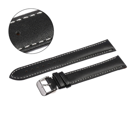 PACIFIC W02XL - 1.22 - CZARNY / BIAŁA NIĆ - 22MM