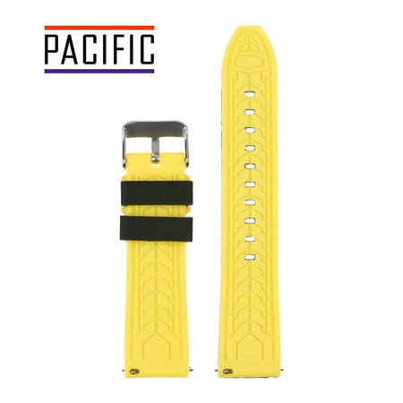 PASEK U14 - 1.10 - CZARNY / ZÓŁTY - 24MM