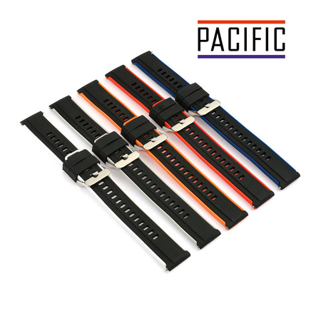 PASEK U22 - 1.22 - CZARNY / BIAŁY - 20mm